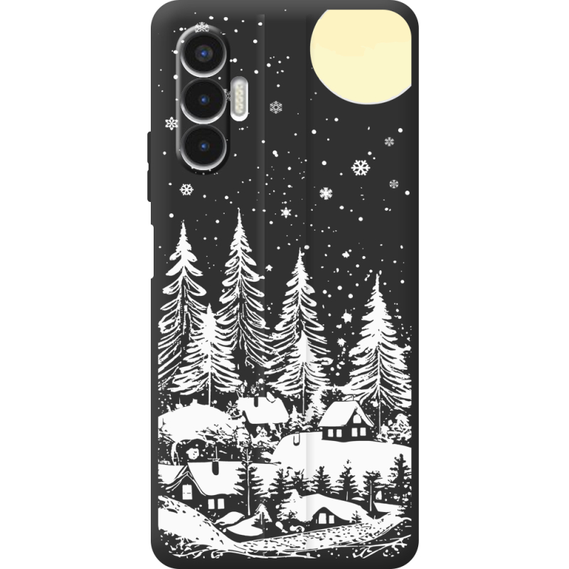 Черный чехол BoxFace Tecno POVA 3 