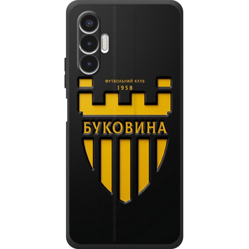 Черный чехол BoxFace Tecno POVA 3 