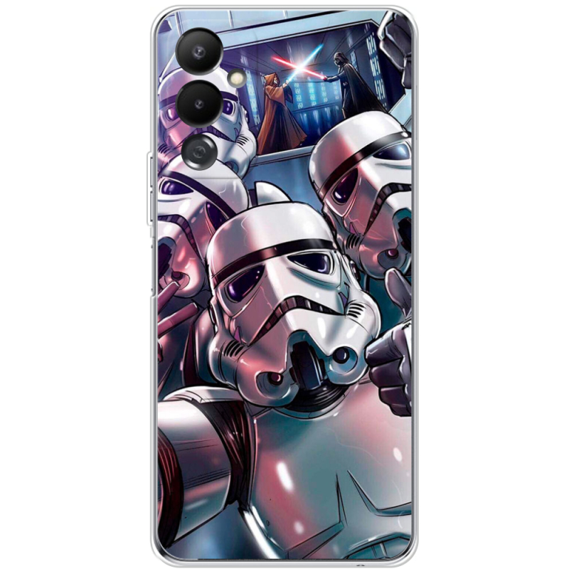 Чехол BoxFace Tecno POVA 4 Stormtroopers