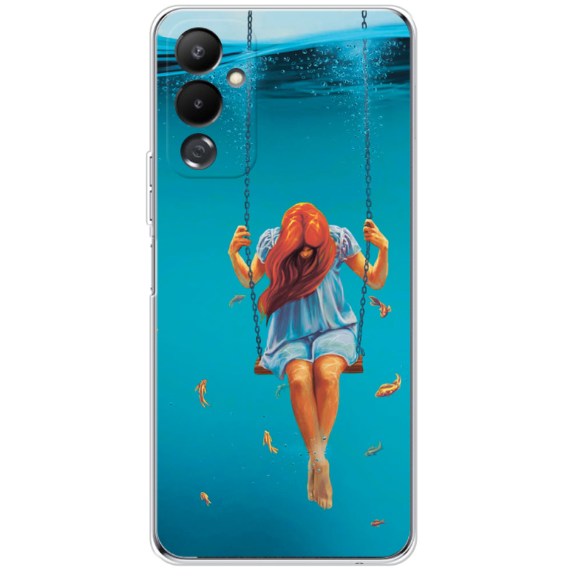 Чехол BoxFace Tecno POVA 4 Girl In The Sea