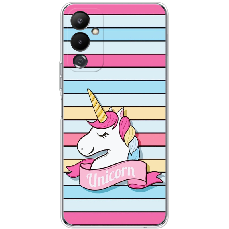 Чехол BoxFace Tecno POVA 4 Unicorn