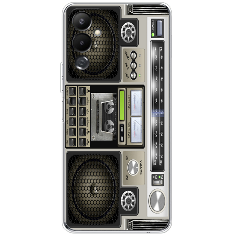 Чехол BoxFace Tecno POVA 4 Old Boombox