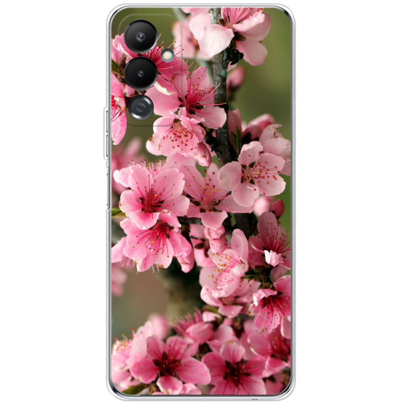 Чехол BoxFace Tecno POVA 4 Вишневые Цветы