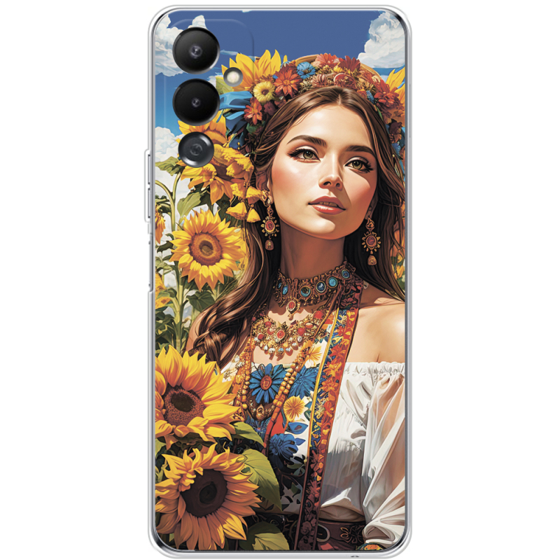 Чехол BoxFace Tecno POVA 4 Сонячна Душа