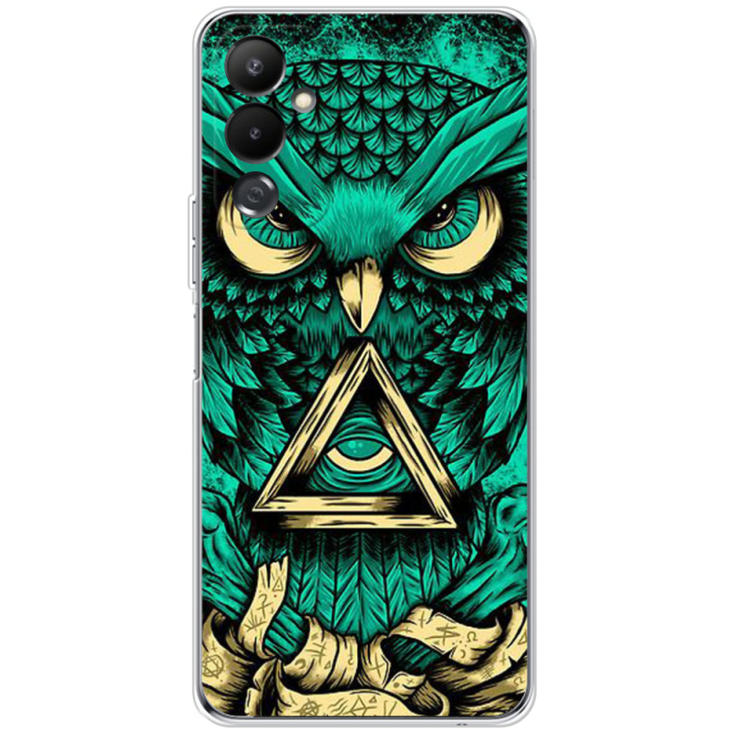 Чехол BoxFace Tecno POVA 4 Masonic Owl
