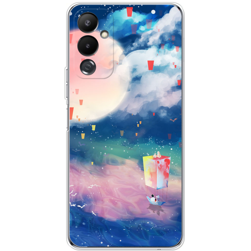 Чехол BoxFace Tecno POVA 4 Sky Lanterns