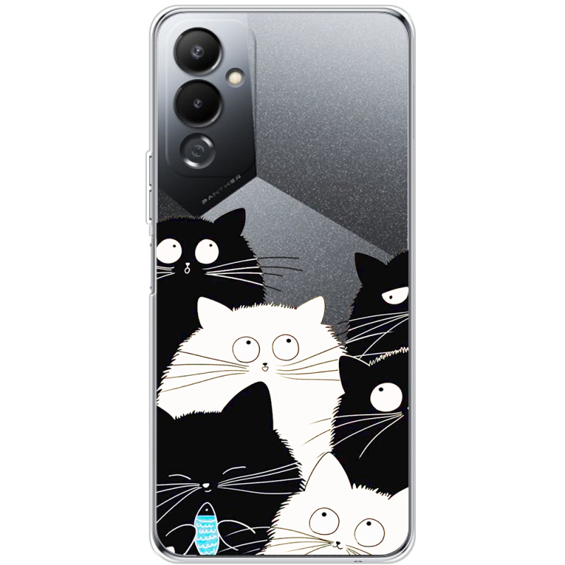 Прозрачный чехол BoxFace Tecno POVA 4 