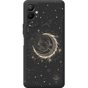 Черный чехол BoxFace Tecno POVA 4 Moon