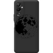 Черный чехол BoxFace Tecno POVA 4 Planet