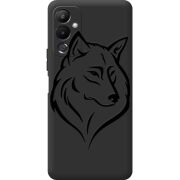 Черный чехол BoxFace Tecno POVA 4 Wolf