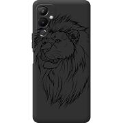 Черный чехол BoxFace Tecno POVA 4 Lion