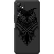 Черный чехол BoxFace Tecno POVA 4 Owl