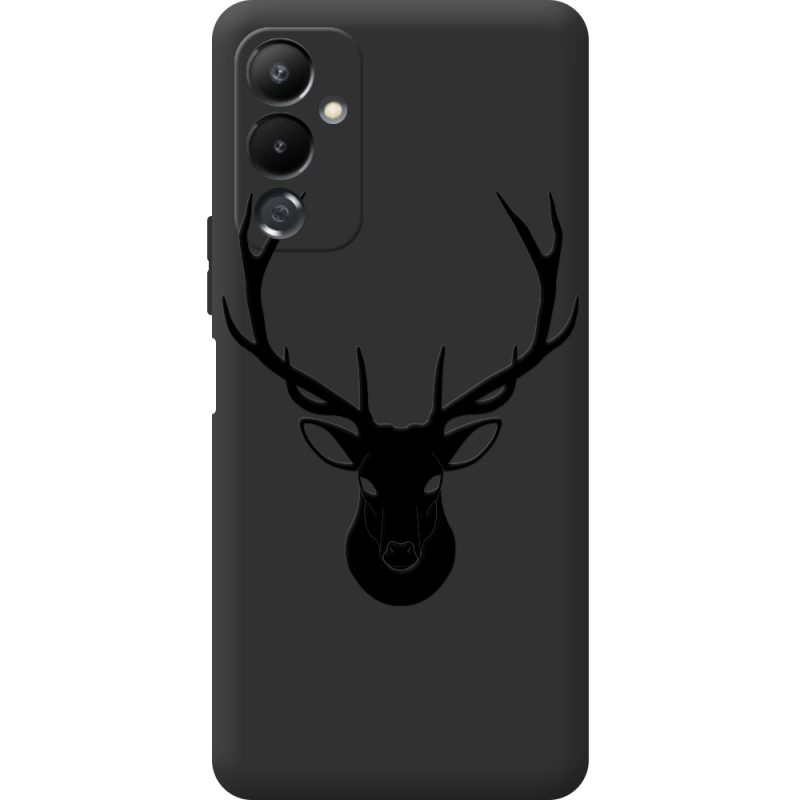 Черный чехол BoxFace Tecno POVA 4 Deer