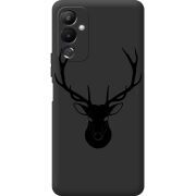 Черный чехол BoxFace Tecno POVA 4 Deer