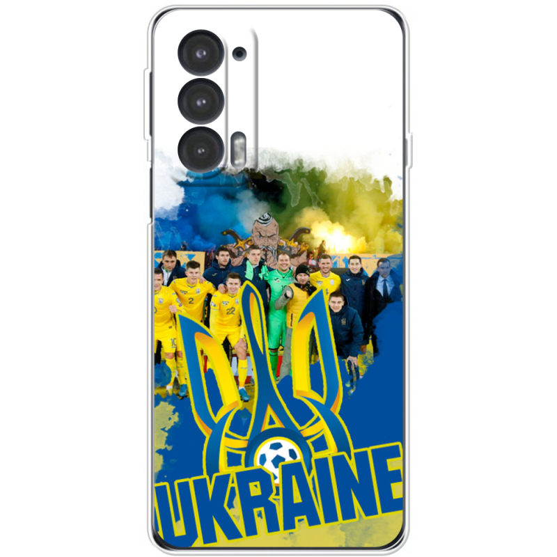 Чехол BoxFace Motorola Edge 20 Ukraine national team