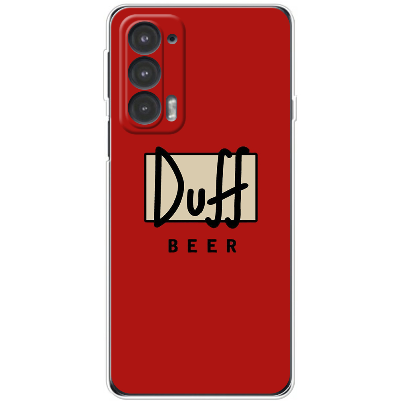 Чехол BoxFace Motorola Edge 20 Duff beer