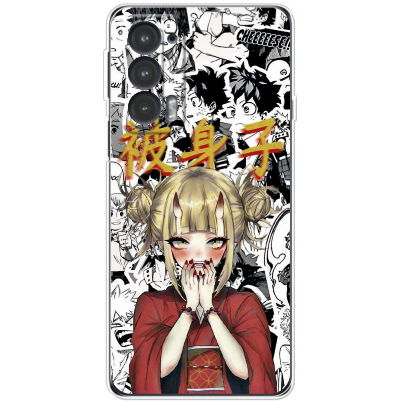 Чехол BoxFace Motorola Edge 20 Himiko Toga - My Hero Academia