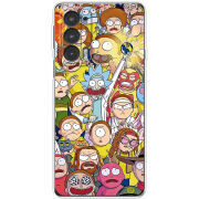 Чехол BoxFace Motorola Edge 20 Rick and Morty