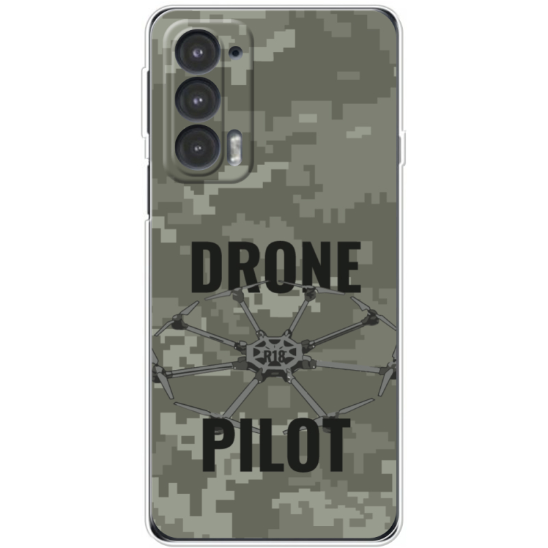 Чехол BoxFace Motorola Edge 20 Drone Pilot