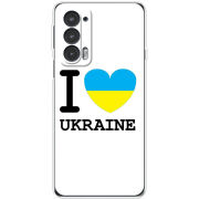 Чехол BoxFace Motorola Edge 20 I love Ukraine