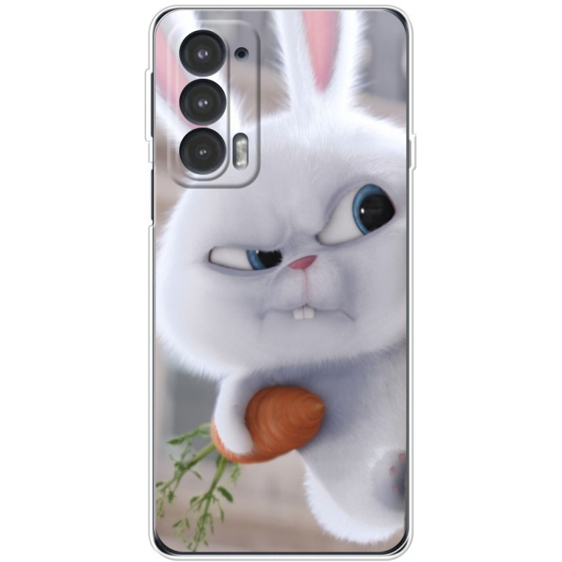 Чехол BoxFace Motorola Edge 20 Rabbit Snowball