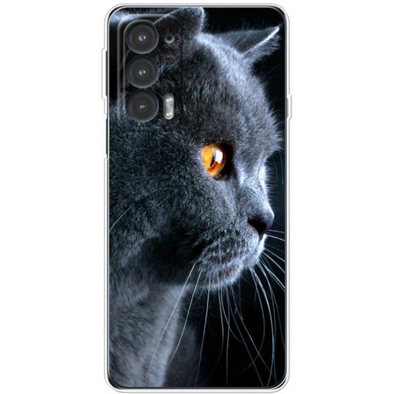 Чехол BoxFace Motorola Edge 20 English cat