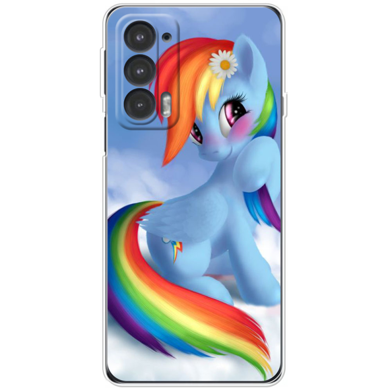 Чехол BoxFace Motorola Edge 20 My Little Pony Rainbow Dash