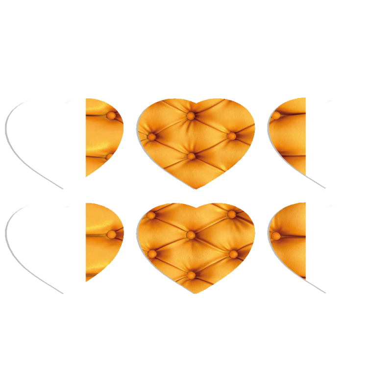 Магнитные фотопазлы Сердце 50 на 50 набор 6 штук 