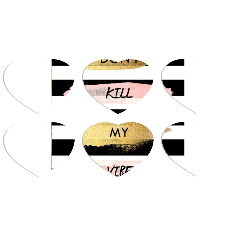 Магнитные фотопазлы Сердце 50 на 50 набор 6 штук Dont Kill My Vibe