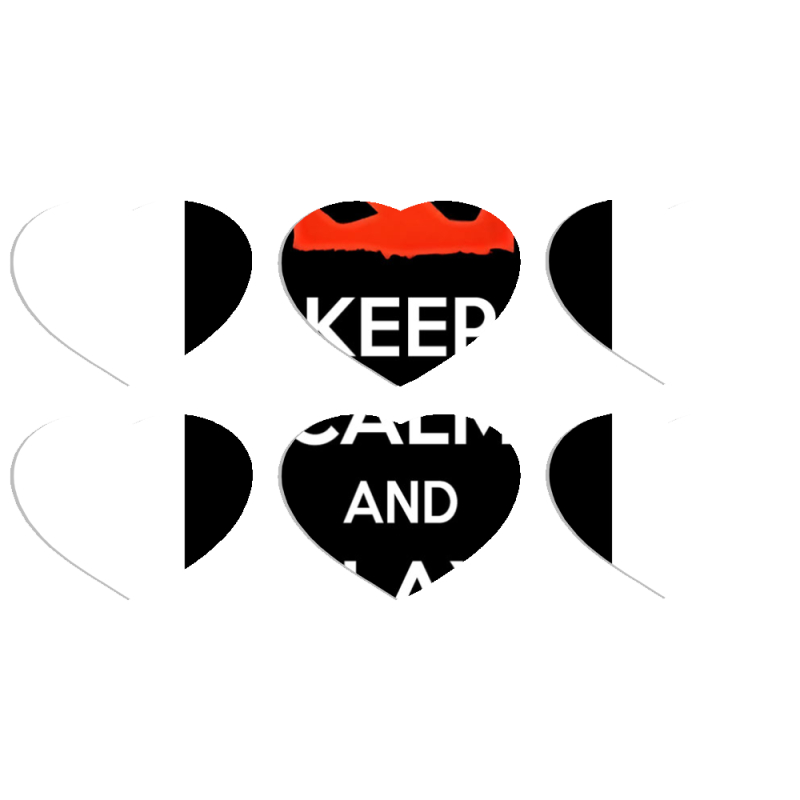 Магнитные фотопазлы Сердце 50 на 50 набор 6 штук 