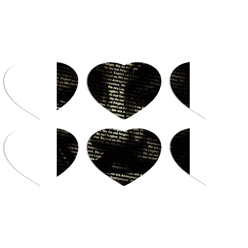 Магнитные фотопазлы Сердце 50 на 50 набор 6 штук 