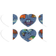 Магнитные фотопазлы Сердце 50 на 50 набор 6 штук 