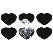 Магнитные фотопазлы Сердце 50 на 50 набор 6 штук 