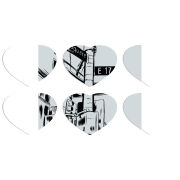 Магнитные фотопазлы Сердце 50 на 50 набор 6 штук 17 Street