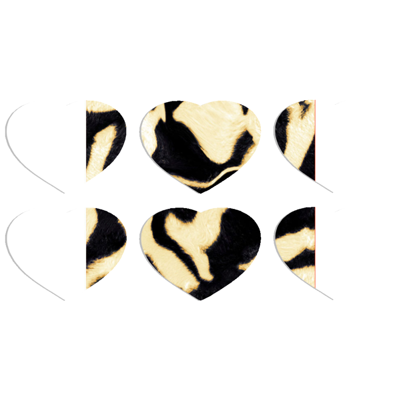 Магнитные фотопазлы Сердце 50 на 50 набор 6 штук 