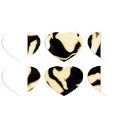 Магнитные фотопазлы Сердце 50 на 50 набор 6 штук 