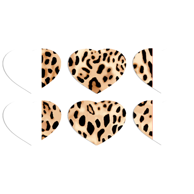 Магнитные фотопазлы Сердце 50 на 50 набор 6 штук 