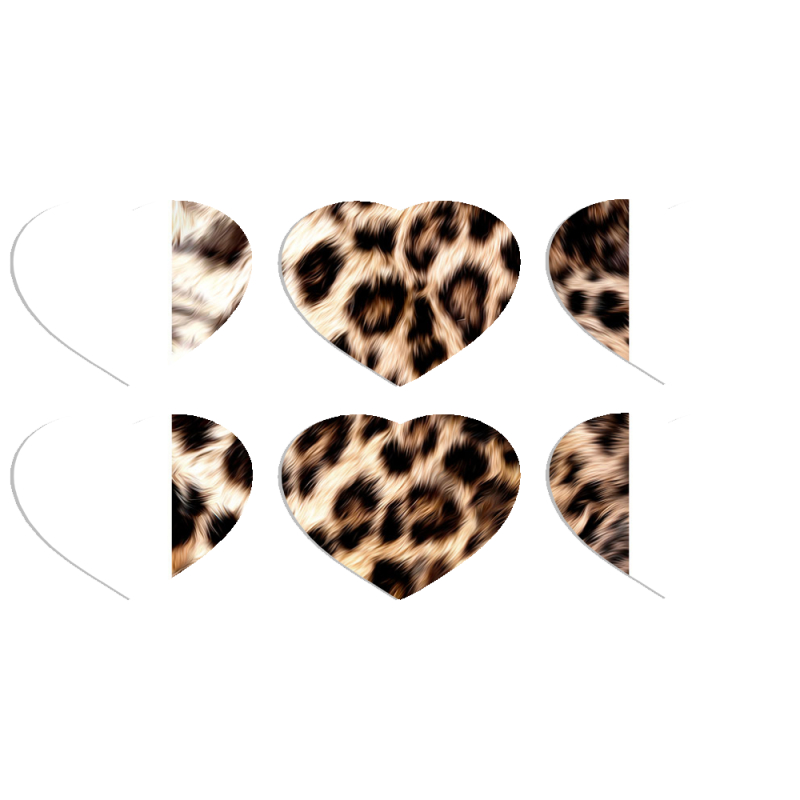 Магнитные фотопазлы Сердце 50 на 50 набор 6 штук 