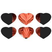 Магнитные фотопазлы Сердце 50 на 50 набор 6 штук 
