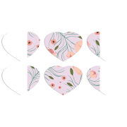 Магнитные фотопазлы Сердце 50 на 50 набор 6 штук 