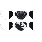 Магнитные фотопазлы Сердце 50 на 50 набор 6 штук Real Football