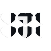 Магнитные фотопазлы Сердце 50 на 50 набор 6 штук FC J