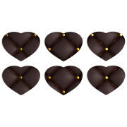 Магнитные фотопазлы Сердце 50 на 50 набор 6 штук 