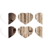 Магнитные фотопазлы Сердце 50 на 50 набор 6 штук 