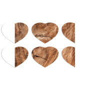 Магнитные фотопазлы Сердце 50 на 50 набор 6 штук 