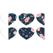 Магнитные фотопазлы Сердце 50 на 50 набор 6 штук 