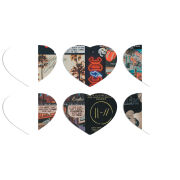 Магнитные фотопазлы Сердце 50 на 50 набор 6 штук 