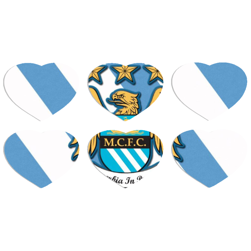 Магнитные фотопазлы Сердце 50 на 50 набор 6 штук 