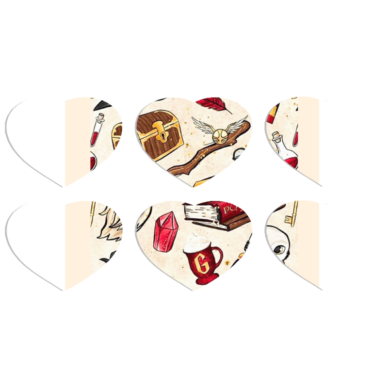 Магнитные фотопазлы Сердце 50 на 50 набор 6 штук Magic Items