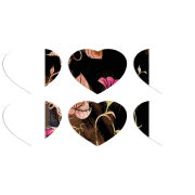 Магнитные фотопазлы Сердце 50 на 50 набор 6 штук 